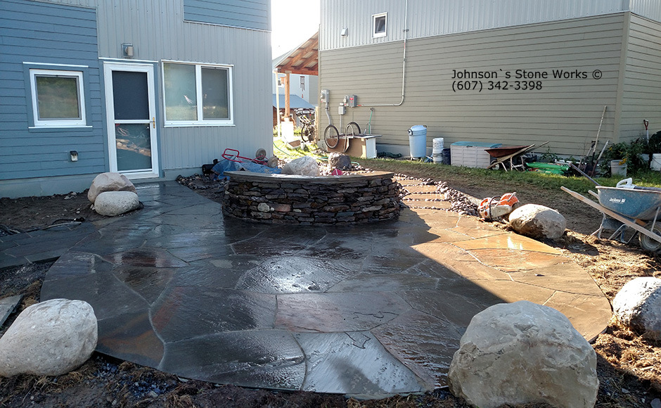 Patios Johnson Stone Work